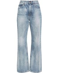 Nili Lotan - Mitchell Straight-Leg-Jeans mit hohem bund - Lyst