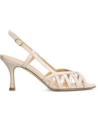 The Seller - Caged Slingback Sandals - Lyst