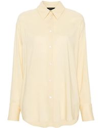 Fabiana Filippi - Button-Up Crepe Shirt - Lyst