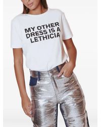 Lethicia Bronstein - Carol Hose im Metallic-Look - Lyst