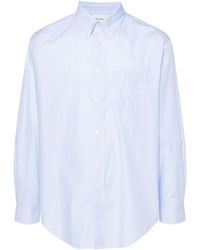 Drole de Monsieur - La Chemise Rayée Cotton Shirt - Lyst