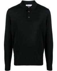 Eraldo - Merino-wool Polo Shirt - Lyst
