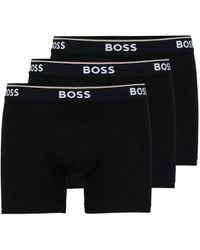 HUGO - Logo-Waistband Boxers (Set Of Three) - Lyst