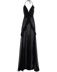 CuAnna - Luna Ruffled Maxi Dress - Lyst