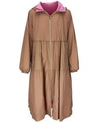 Herno - Reversible Hooded Raincoat - Lyst
