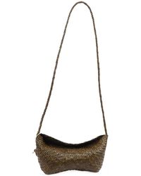 Dragon Diffusion - Corsina Diagonal-Weave Crossbody Bag - Lyst