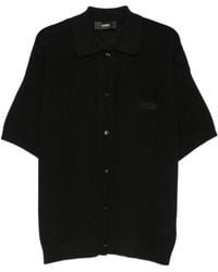 Amiri - Chemise En Crochet À Manches Courtes - Lyst