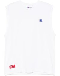 Chocoolate - X Russell Athletic Logo-Patch Vest - Lyst