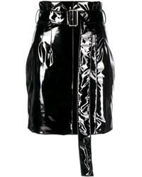 Philosophy Di Lorenzo Serafini - Minirock Aus Faux-Leder - Lyst