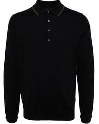 Paul Smith - Merino Wool Knitted Polo - Lyst