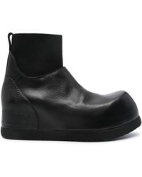 Premiata - Sock-style Leather Ankle Boots - Lyst