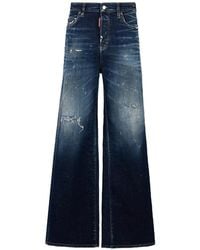 DSquared² - Distressed Paint-Splatter Jeans - Lyst