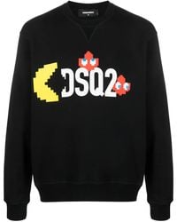 DSquared² - Sweater Met Logoprint - Lyst