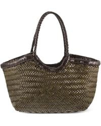 Dragon - Nantucket Woven Leather Tote Bag - Lyst