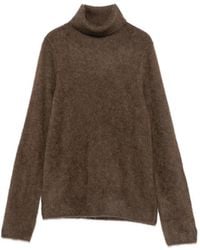 P.A.R.O.S.H. - Roll-Neck Knitted Sweater - Lyst