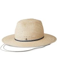 Maison Michel - Kyra Logo-Charm Sun Hat - Lyst