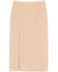 Sportmax - Slit Pencil Skirt - Lyst