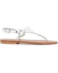 K. Jacques - Dionysos Decorative-Strap Flat Sandals - Lyst