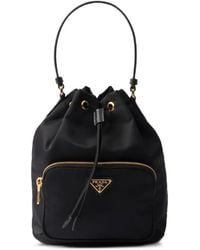 Prada - Duet Re-Nylon Bucket Bag - Lyst