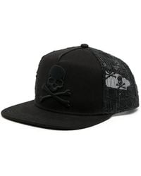 Philipp Plein - Skull & Bones Baseball Cap - Lyst