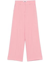 MSGM - Hose Mit Weitem Bein - Lyst