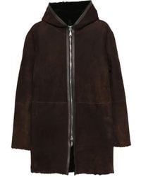 Tagliatore - Hooded Zip-Up Coat - Lyst