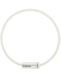 Le Gramme - Le 9G Polished Cable Bracelet - Lyst