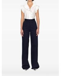 CHRISTY LYNN - Blouse Sans Manches Marfa À Volants - Lyst