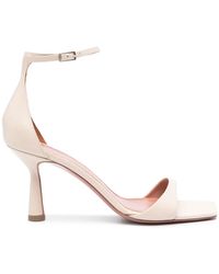 Giuliano Galiano - Lina 70mm レザーサンダル - Lyst