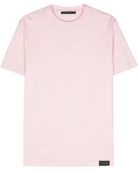 Low Brand - Logo-patch Cotton T-shirt - Lyst