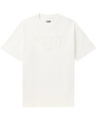 Izzue - Camiseta con eslogan en relieve - Lyst