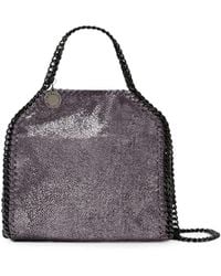 Stella McCartney - Falabella Metallic-Effect Tote Bag - Lyst