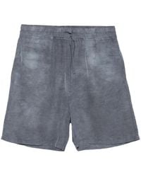 Roberto Collina - Shorts Mit Aufgesetzter Tasche - Lyst