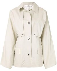 Kassl Editions Wax Reversible Cape - Grey