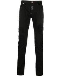 Philipp Plein - Rock Star Jeans im Distressed-Look - Lyst