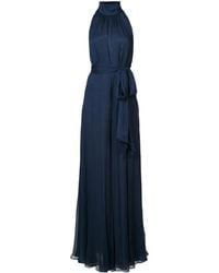 Voz - Tie Waist Draped Jumpsuit - Lyst
