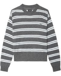 Zadig & Voltaire - Swapy Cashmere Sweater - Lyst