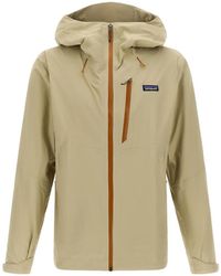 Patagonia - Granite Crest Logo-Patch Hooded Waterproof Windbreaker Jacket - Lyst