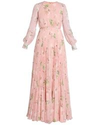Erdem - フローラル マキシドレス - Lyst