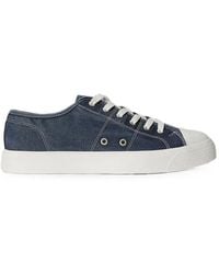 Polo Ralph Lauren - Contrast-Stitched Low-Top Sneakers - Lyst