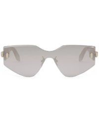 BVLGARI - Serpenti Geometric-Frame Sunglasses - Lyst