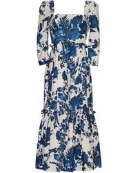 Cara Cara - Kleid Mit Puffärmeln - Lyst