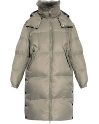 Yves Salomon - Detachable-Hood Down Coat - Lyst