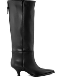 Elena Iachi - Pointed-Toe Zip-Up Boots - Lyst