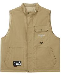 Izzue - Reversible Quilted Gilet - Lyst