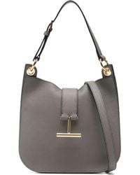 Tom Ford - Small Tara T-Bar Leather Shoulder Bag - Lyst
