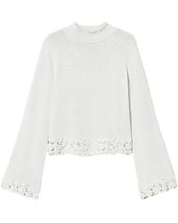 Twinset - Embroidered-Design T-Shirt - Lyst