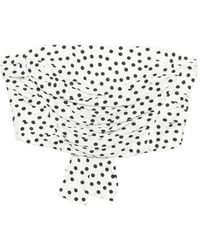 Philosophy Di Lorenzo Serafini - Polka-Dot Ruched Top - Lyst