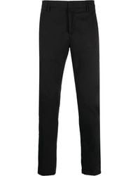 Dondup - Cotton Slim-Cut Trousers - Lyst