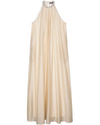 Peserico - Rhinestone-embellished Maxi Dress - Lyst